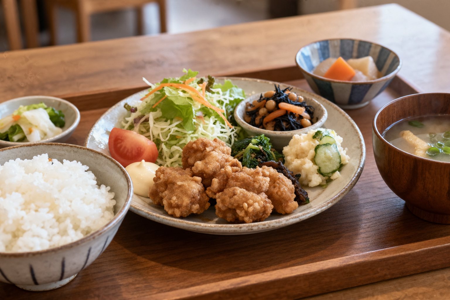唐揚げ定食（イメージ）